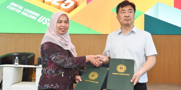 USU dan Industri Tiongkok Sinergikan Langkah dalam Job Fair dan Leader Forum 2025