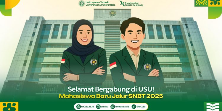 USU Terima 2.975 Mahasiswa Jalur SNBT, Kesempatan Masuk Masih Terbuka Lewat Jalur Mandiri