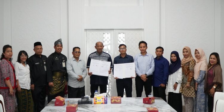 Bupati Langkat Teken MoU dengan Universitas Quality
