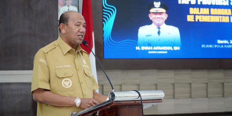 Bupati Langkat Sampaikan Prioritas Pembangunan ke Banggar DPRD Sumut