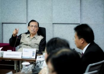 Baru Dilantik Jadi Sekdaprovsu, Dr. Togap Langsung Bahas KEK Danau Toba dengan Luhut