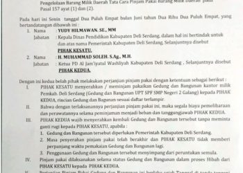 Al-Washliyah Sumut Kecam Arogansi Bupati Deliserdang