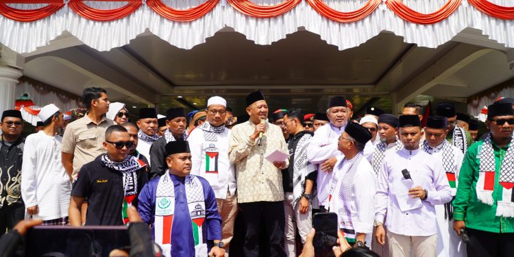 Bupati Langkat Serukan Solidaritas untuk Palestina di Aksi Bela Gaza Jilid II