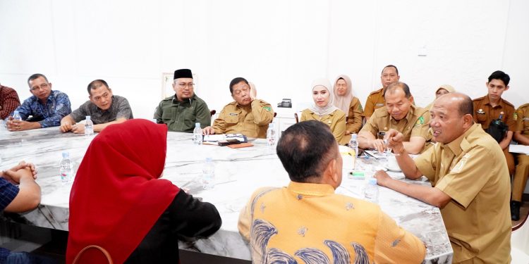 Bupati Langkat Terima Audiensi Pansus DPRD, Bahas Ranperda RPJMD