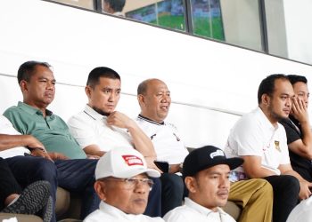 Bupati Langkat Saksikan Laga Timnas U17 Indonesia vs Tajikistan di Stadion Utama Sumut