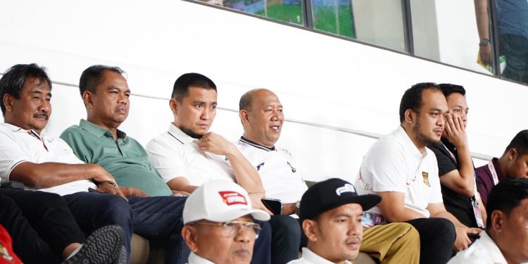 Bupati Langkat Saksikan Laga Timnas U17 Indonesia vs Tajikistan di Stadion Utama Sumut