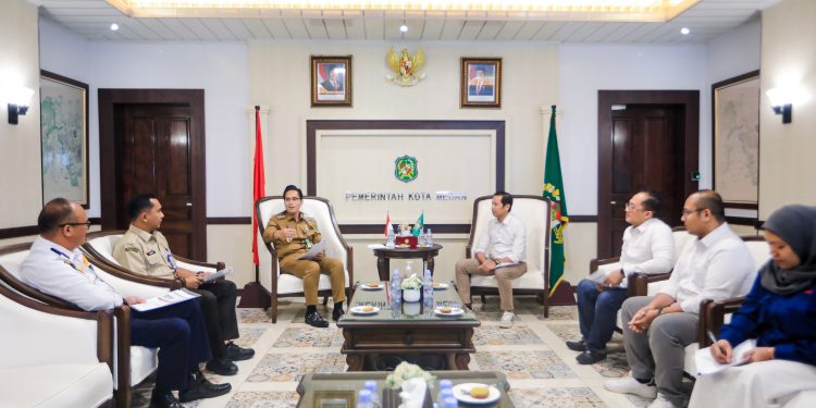 Bertemu Rico Waas, PT Medan Binjai Toll Sosialisasikan Penyesuaian Tarif