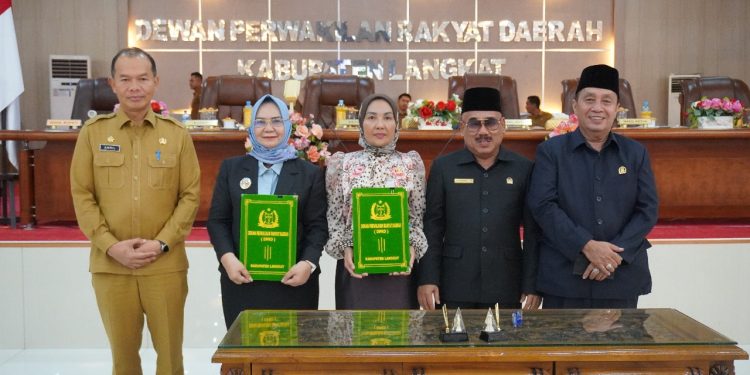 Ranperda RPJMD Langkat Tahun 2025-2029 Disahkan Menjadi Perda