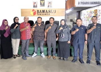 Perkuat Pengelolaan Keterbukaan Informasi, Bawaslu Tanjungbalai Terima Kunjungan KI Sumut