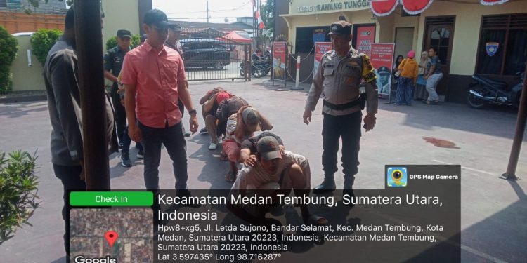 Tertibkan ‘Pak Ogah’, Camat Medan Tembung Bawa 6 Orang ke Polsek untuk Dibina