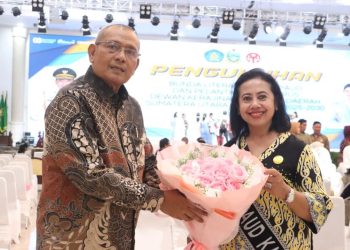 Bupati Dairi Hadiri Pengukuhan Bunda Literasi, PAUD dan Dekranasda