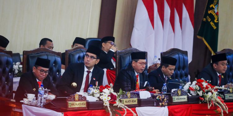 Rico Waas dan Zakiyuddin Harahap Hadiri Rapat Paripurna Dengarkan Pidato Kenegaraan Presiden RI