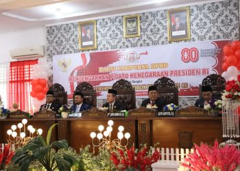 DPRD Kota Tanjungbalai Gelar Sidang Paripurna Istimewa Dengar Pidato Kenegaraan Presiden RI