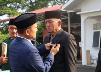 Untuk Pertama Kali Mahyaruddin Salim Lantik Penjabat Pemko Tanjungbalai