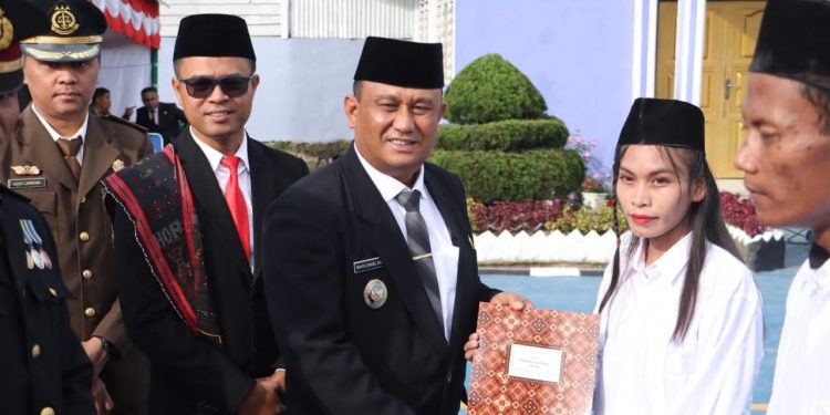 377 Warga Binaan Rutan Kelas II-B Sidikalang Dapat Remisi HUT RI