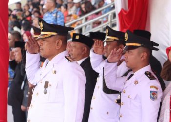 Bupati Dairi Pimpin Upacara HUT ke-80 Kemerdekaan RI