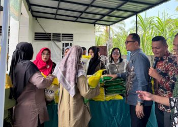 Kendalikan Inflasi, Pemko Tanjungbalai dan Bulog Gelar Pasar Murah