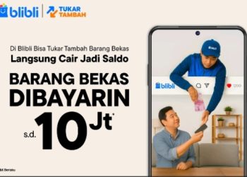 Tukar Barang Bekas di Blibli Jadi Saldo Hingga Rp10 Juta