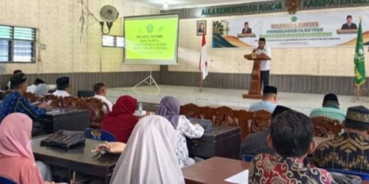 KaKan Kemenag Deliserdang Buka Pembinaan Da’i dan Da’iyah, Tekankan Dakwah Adaptif di Era Digital