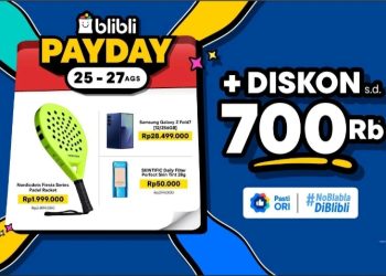 Blibli Payday August Event: Belanja di Tanggal Gajian