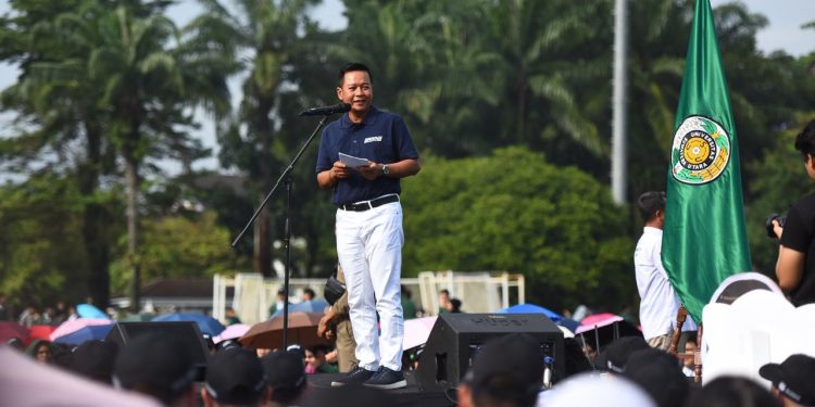 PKKMB USU 2025: 7.961 Mahasiswa Baru Resmi Bergabung, Rektor Ajak Unlock Your Potential, Create Real Change