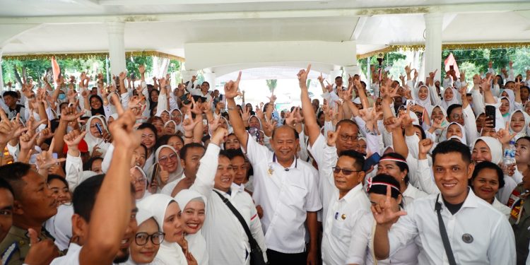 832 TKS Disetujui Bupati Langkat Masuk PPPK Paruh Waktu