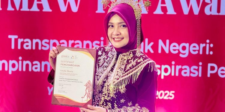 Kepala Humas USU Raih Penghargaan Tokoh PR Berpengaruh di MAW Talk Awards 2025
