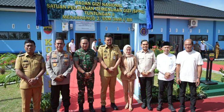 Peluncuran Dapur SPPG Menarhanud 2, Gubernur Bobby Optimis Target 1.792 SPPG Bisa Tercapai