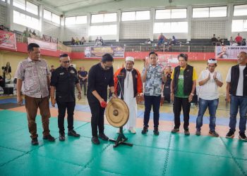 Dihadiri Ketum KONI Medan, Rico Waas Buka Kejuaraan Tarung Derajat se-Sumut Piala Wali Kota Medan