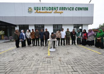 Student Service Center USU Diresmikan, Langkah Standar Layanan Internasional