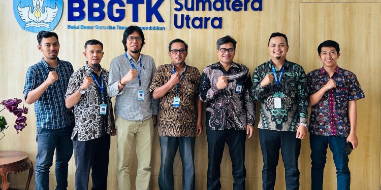 Jaring CSR Pendidikan, BBGTK Sumut Sosialisai Portal “AKRAB”, Gandeng PWI Sumut sebagai Mitra