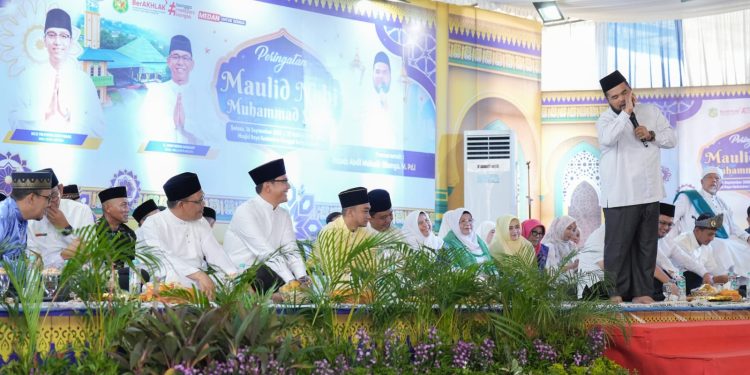 Pemko Medan Peringati Maulid Nabi Muhammad SAW di Masjid Tertua Kota Medan