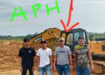 Diduga Oknum Polisi di Lingga Bayu Madina Kelola Tambang Ilegal