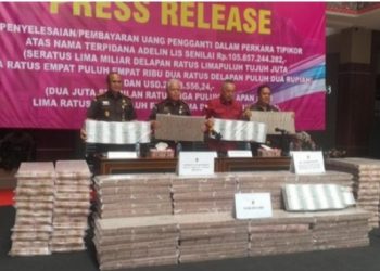 Capai Ratusan Miliar, Kejati Sumut Tunjukkan Uang Pengganti Terpidana Adelin Lis