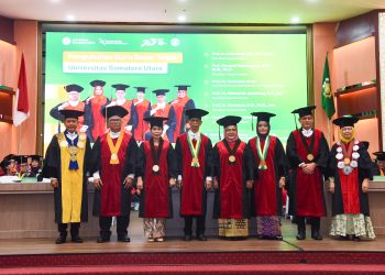 USU Catat Pencapaian Strategis, Jumlah Guru Besar USU Melonjak Dua Kali Lipat dalam Lima Tahun