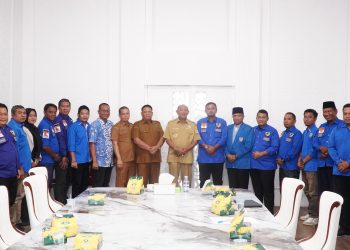 Syah Afandin Sambut Audiensi KNPI Langkat, Tekankan Musda Tanpa Dualisme