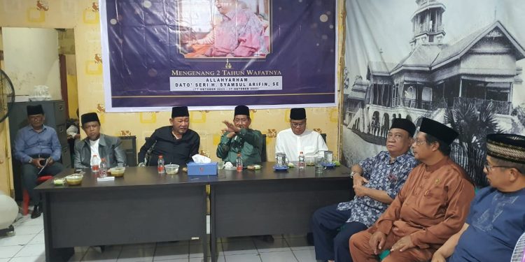 Mengenang Dua Tahun Wafatnya, Ketua Umum PB MABMI Sebut Dato’ Seri Syamsul Arifin Sebagai Orang Bertuah dan Dihargai Orang Banyak