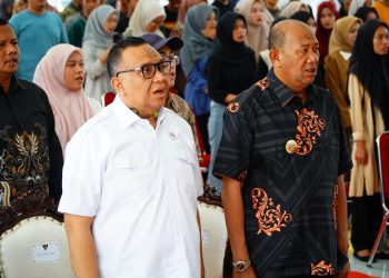 Bupati Langkat Dampingi Wamenaker RI Buka Pelatihan TMT Perunggasan Nasional