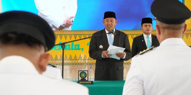 Bupati Lantik 86 Pejabat Struktural dan Fungsional Langkat