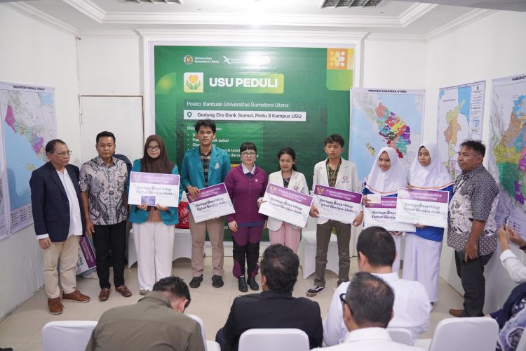 Kemendiktisaintek Apresiasi Posko USU Peduli, Siapkan Dukungan Pendanaan Hingga Rp50 Miliar