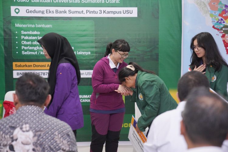 Kemendiktisaintek Apresiasi Posko USU Peduli, Siapkan Dukungan Pendanaan Hingga Rp50 Miliar