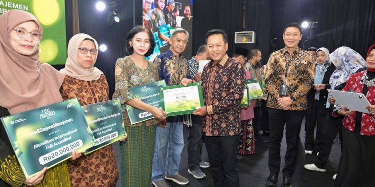 USU Award 2025 Jadi Momentum Prestasi dan Solidaritas Kemanusiaan