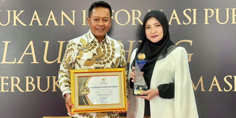 USU Dinobatkan sebagai 5 Besar PTN Paling Informatif Nasional