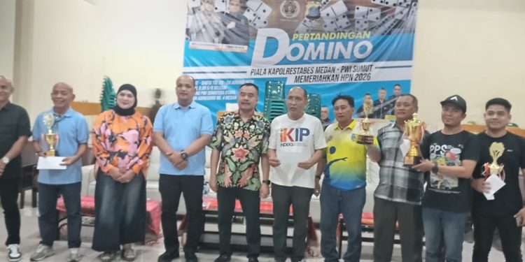Turnamen Domino HPN 2026 : Eddy S. Sormin/ Khairul Muslim Juara IV