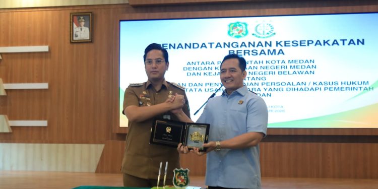 Kawal Pembangunan Berintegritas, Pemko Medan Perkuat Kerjasama Dengan Kejaksaan