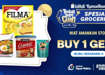 Yuk Check Out 15 Stok Wajib Ramadhan, Raih Promo Buy 1 Get 1 di Tengah Bulan