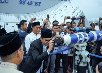 Pantau Hilal di OIF UMSU, Rico Waas Ajak Warga Saling Hormati Perbedaan Awal Puasa