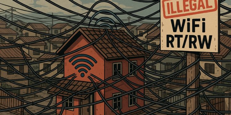 Polres Madina Didesak Tetapkan RT Dan Har Jadi Tersangka Dugaan Wifi Ilegal