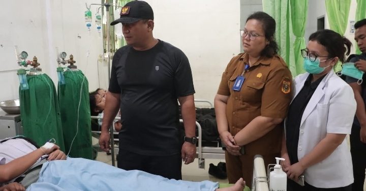 Keracunan MBG, Wakil Bupati Dairi Kunjungi Siswa di RSUD Sidikalang