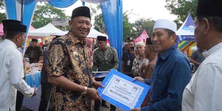 Bupati Langkat Pimpin Safari Ramadan di Sei Lepan